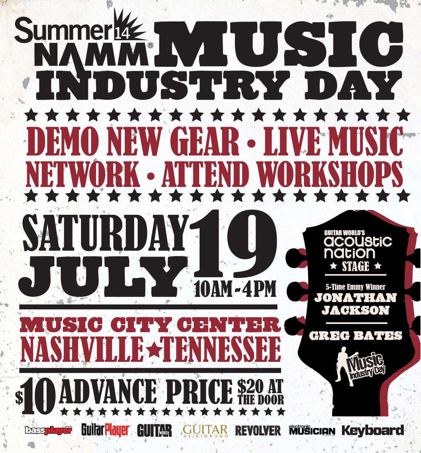 Music Industry Day at Summer NAMM Nashville Guru