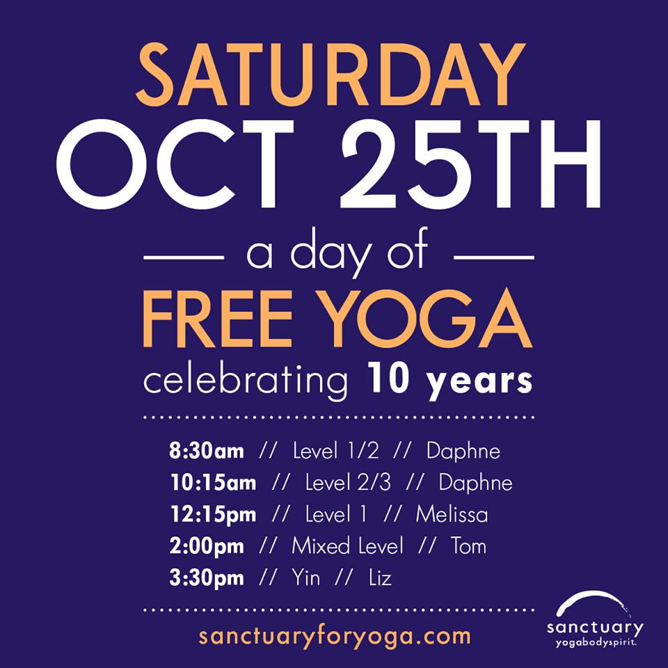 Sanctuary - Free Day of Yoga