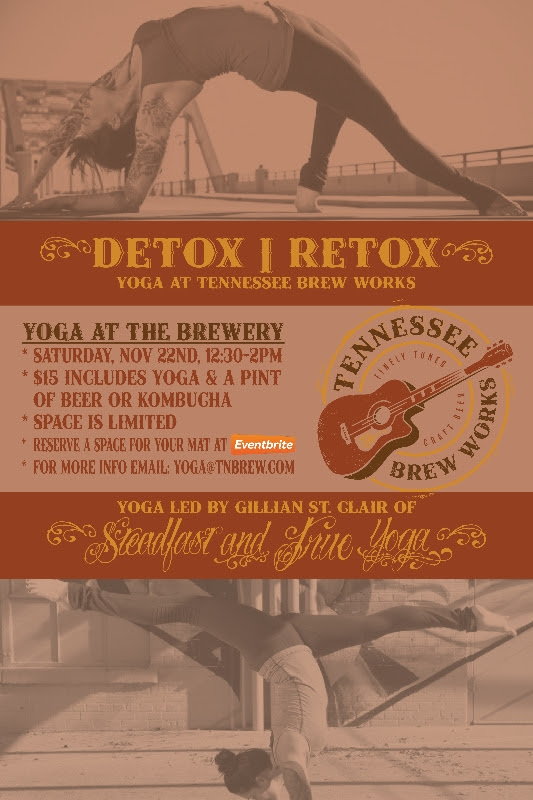 Yoga and Beer at TN Brew Works