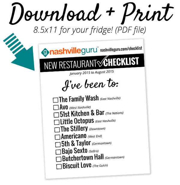 New Restaurant Checklist Download Letter August 2015