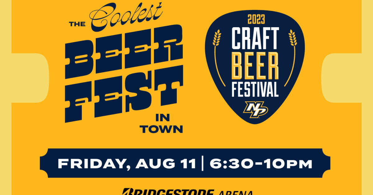 Nashville Predators Craft Beer Festival Nashville Guru