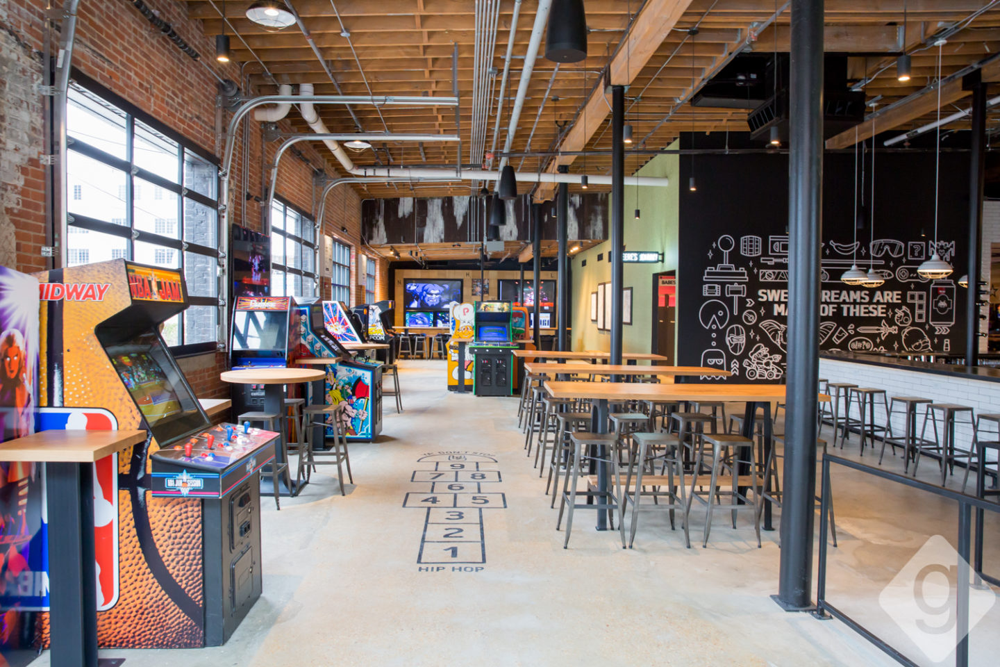 First look at 16-Bit Bar + Arcade and Pins Mechanical Co. in the Gulch