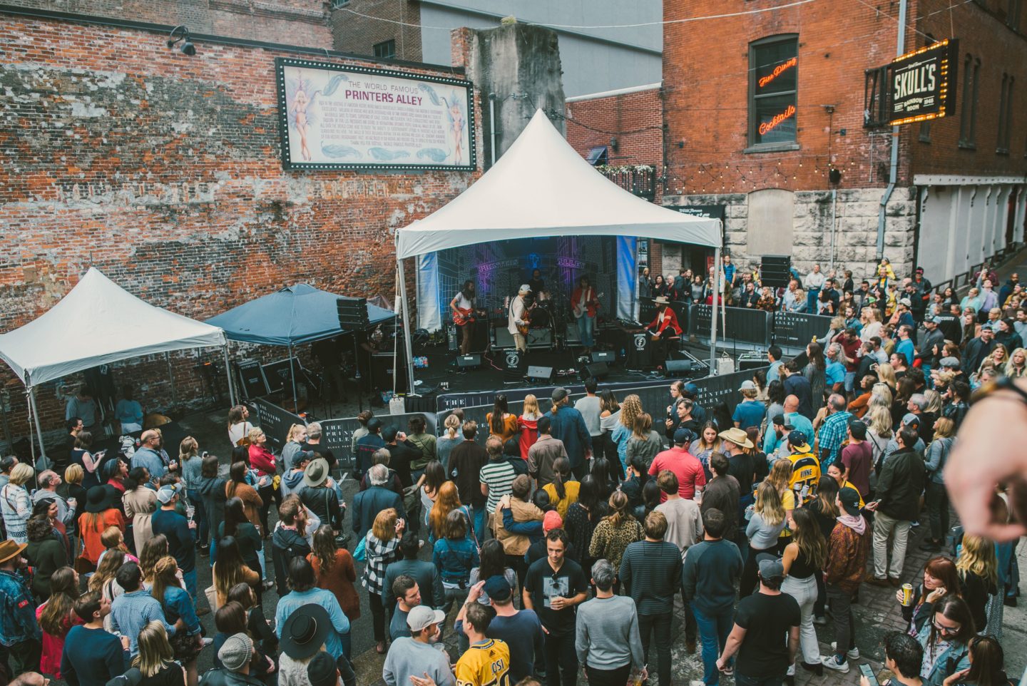 Printer's Alley Block Party Nashville Guru