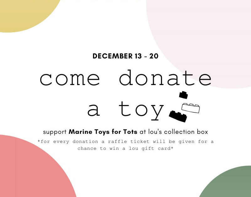 Toys for Tots Toy Drive at lou Nashville Guru