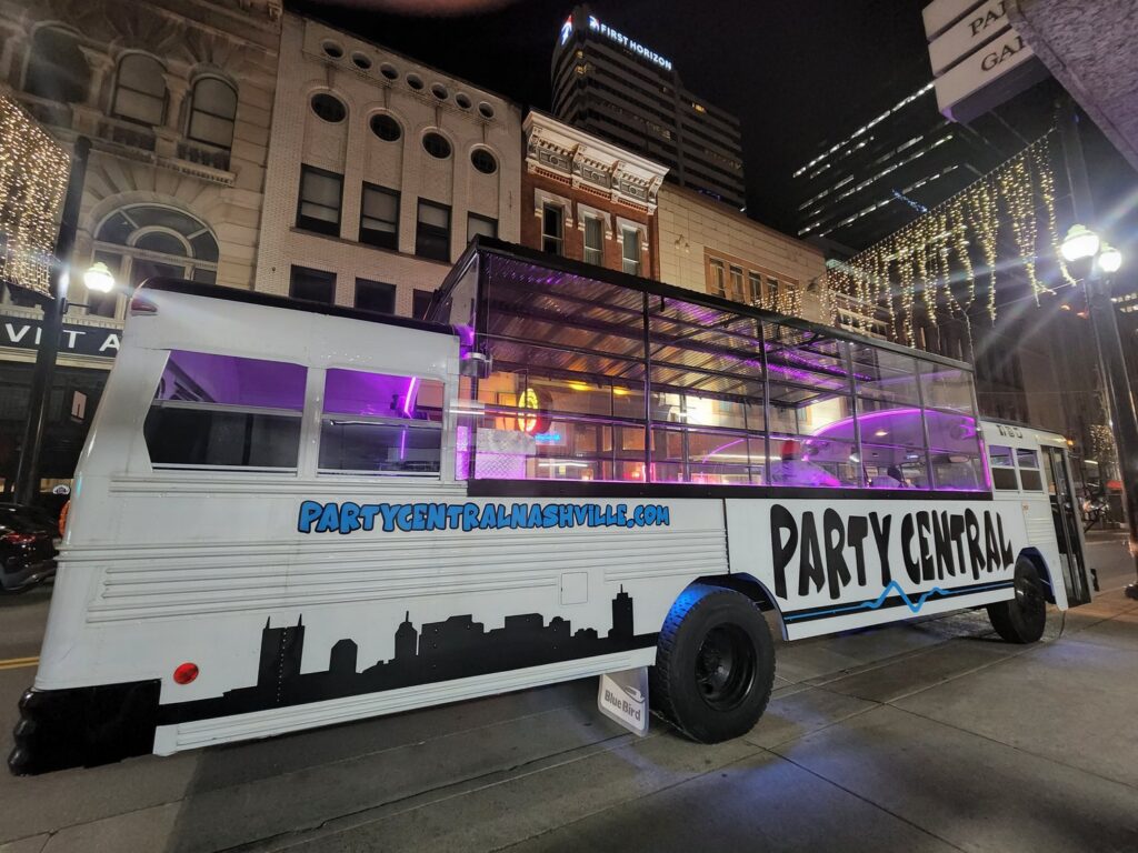 party bus tour nashville tn
