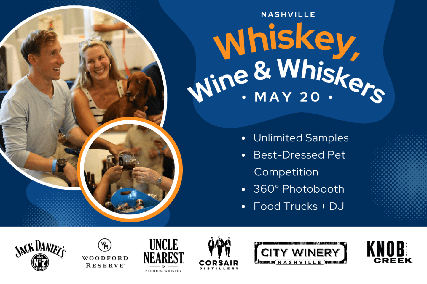 Whiskey, Wine & Whiskers Nashville Guru