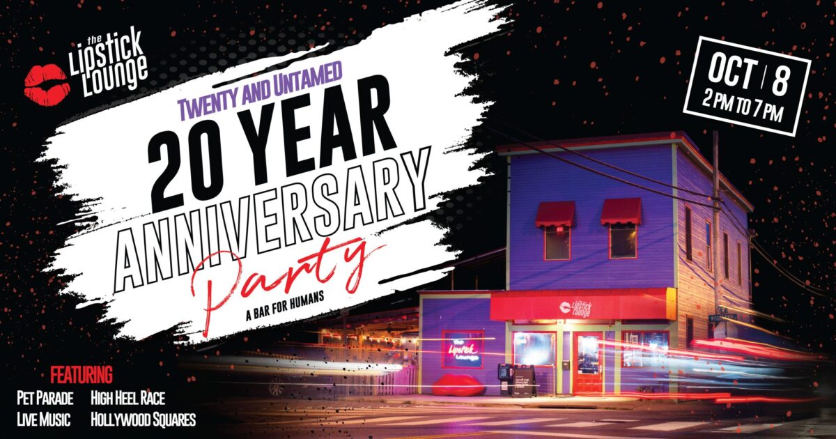 Lipstick Lounge's 20Year Anniversary Party Nashville Guru