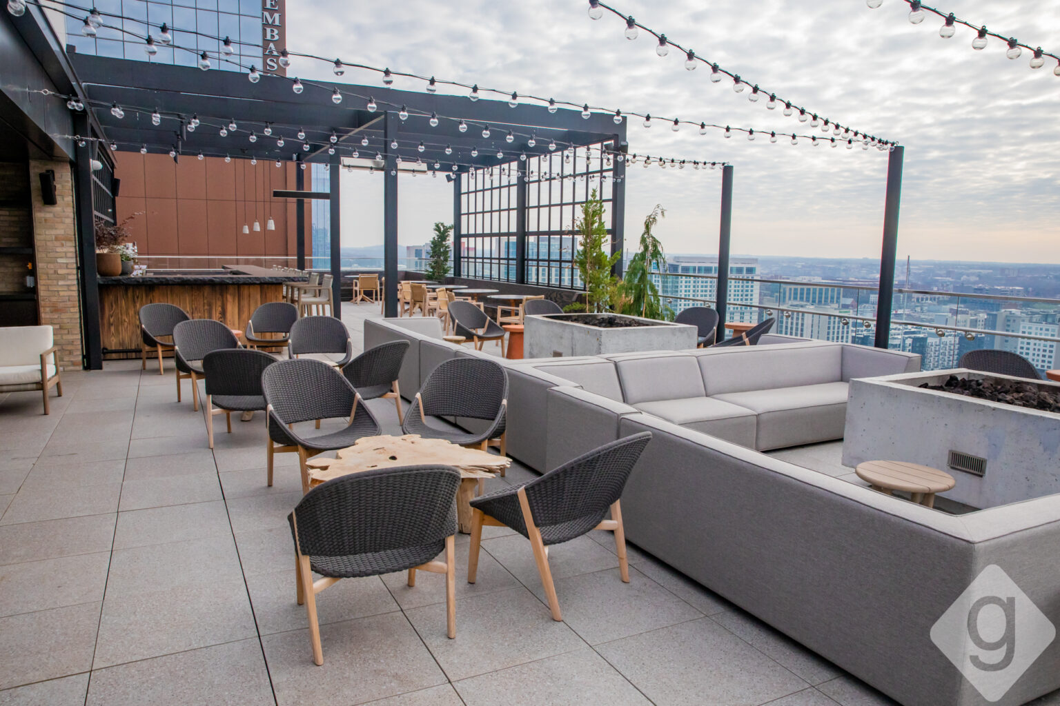 A Look Inside Harriet's Rooftop Nashville Guru