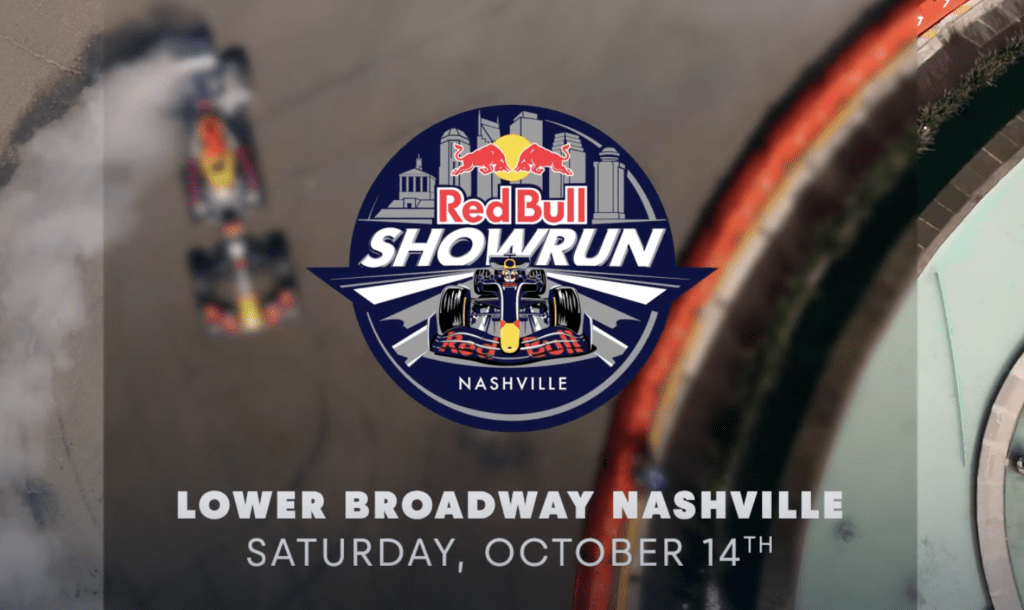 Red Bull Racing Showrun Nashville Guru
