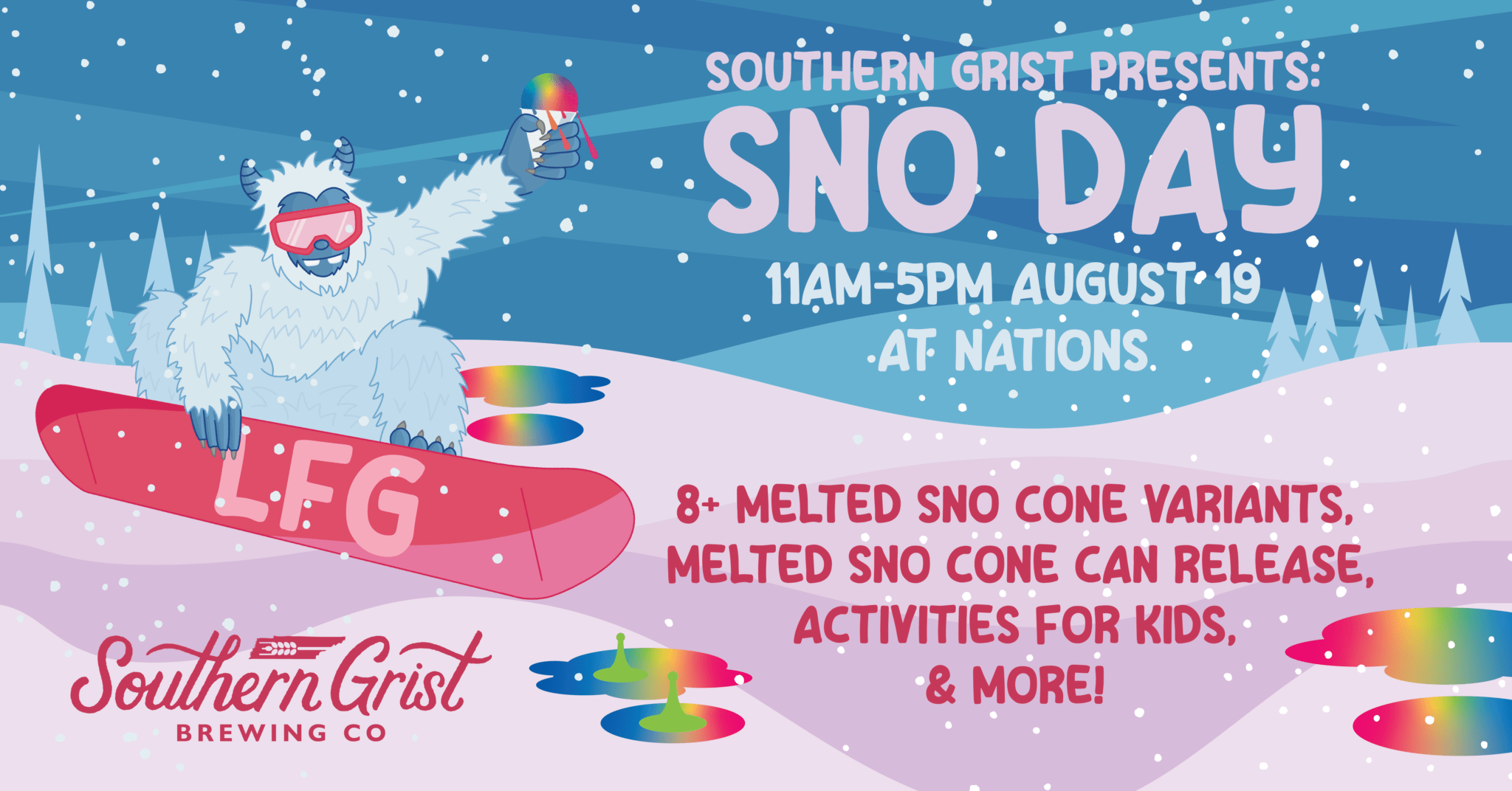 Southern Grist Brewing Presents Sno Day Nashville Guru