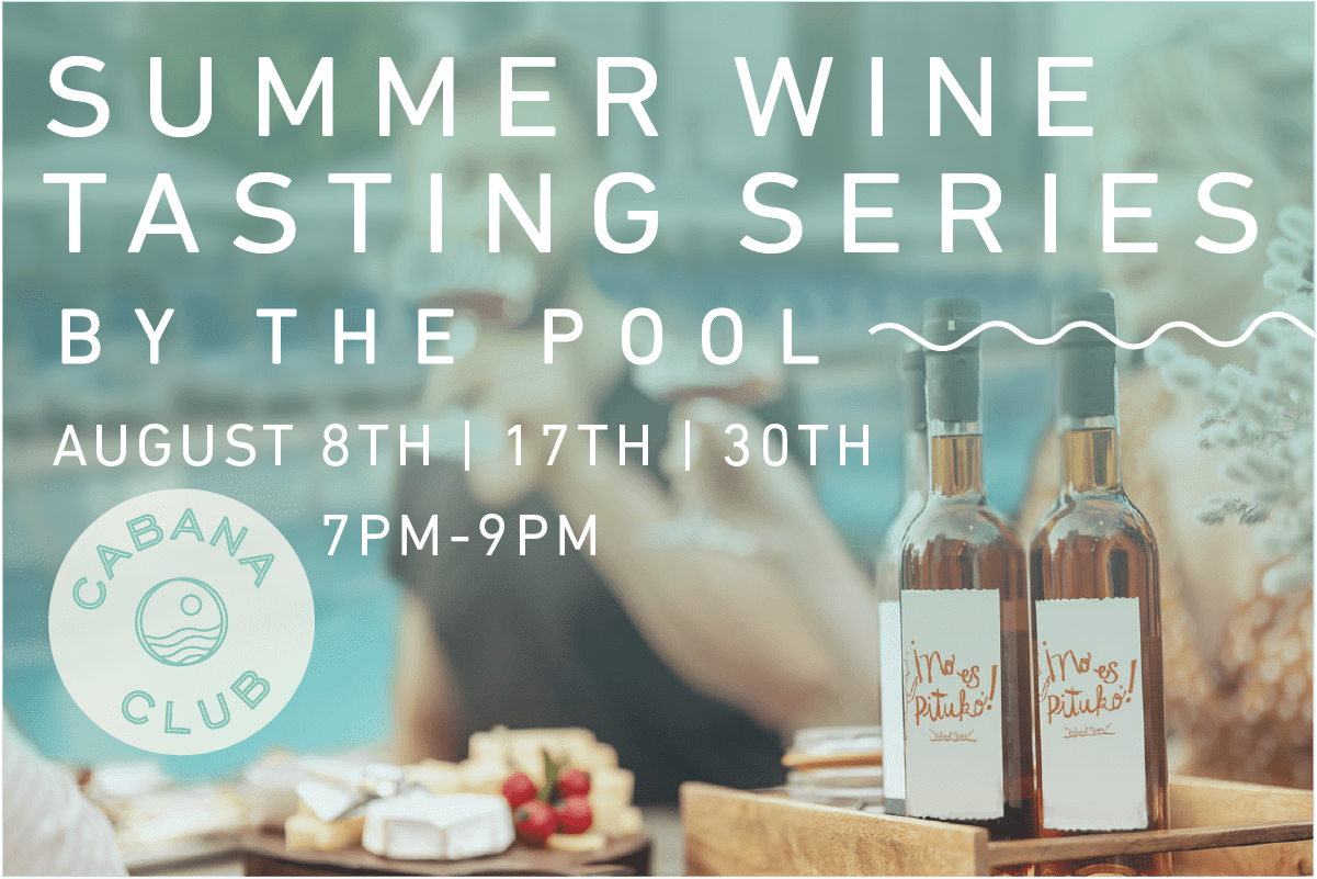 Summer Wine Tasting Series by the Pool Nashville Guru