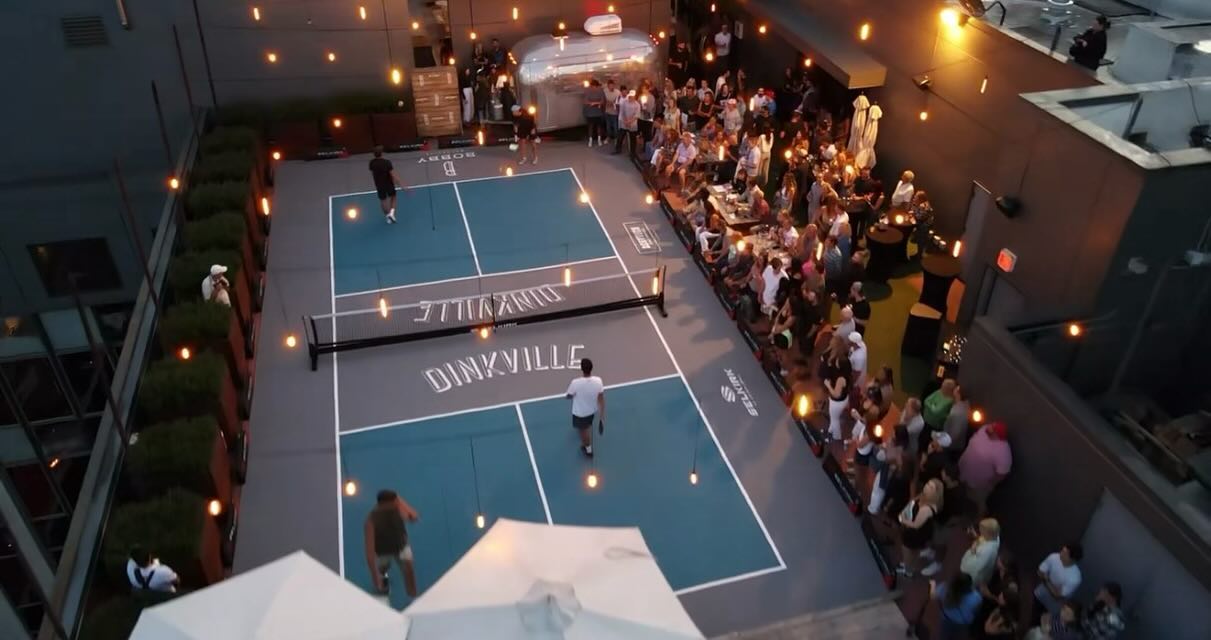 Rooftop Lounge Dinkville Pickleball Nashville Guru