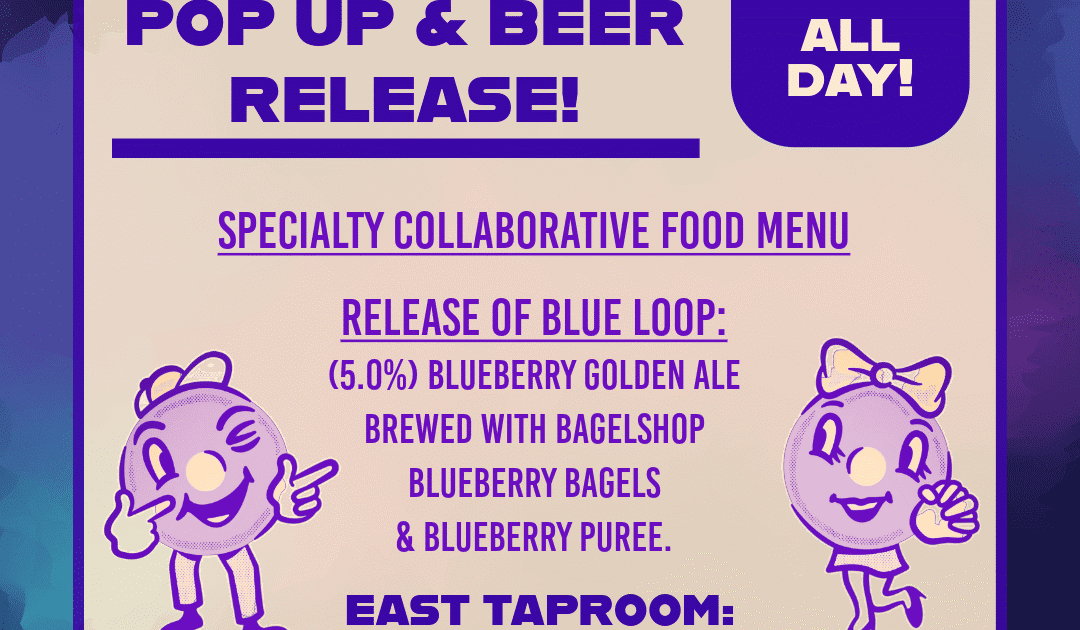 Bagelshop x Southern Grist: BLUE LOOP Beer Release & Pop-Up | Nashville ...