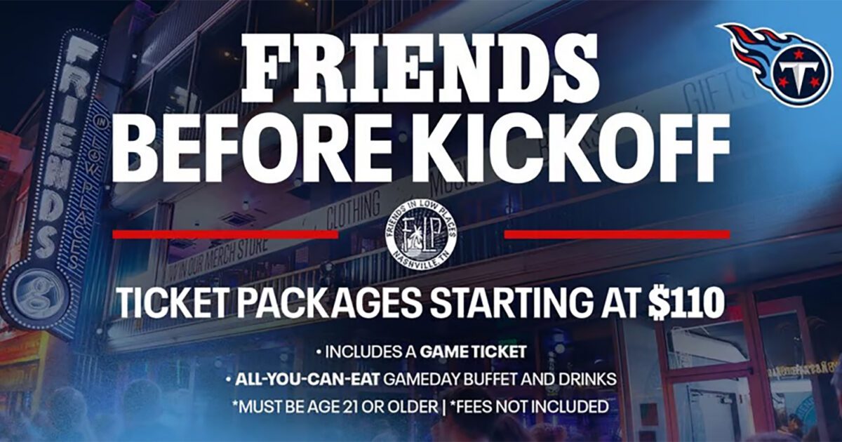 Friends Before Kickoff VIP Party | Nashville Guru