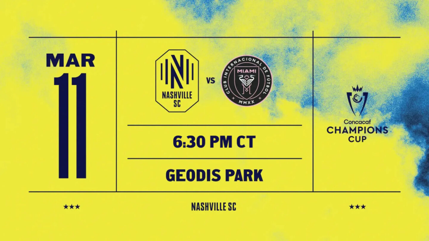 Nashville SC vs. Inter Miami CF