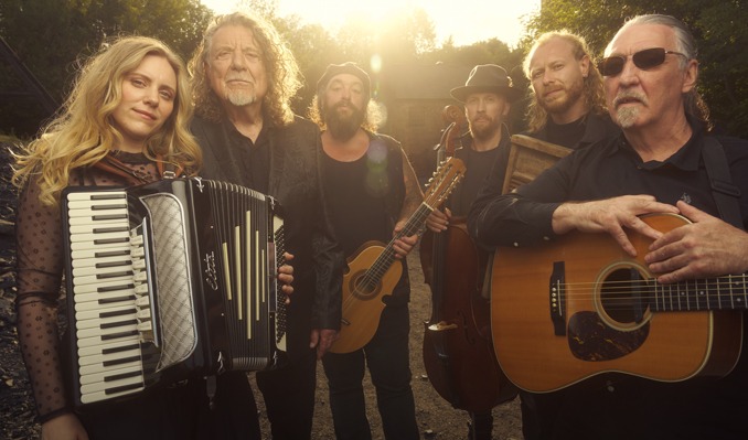 Robert Plant with Grace and Suzi Dian