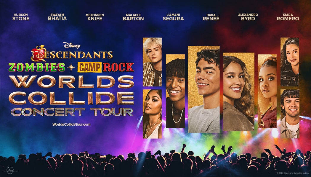 Disney Descendants, ZOMBIES & Camp Rock: Worlds Collide Concert Tour