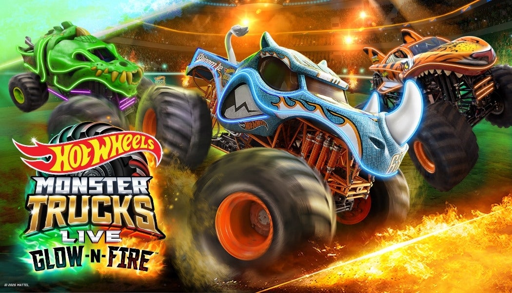 Hot Wheels Monster Trucks Live Glow-N-Fire