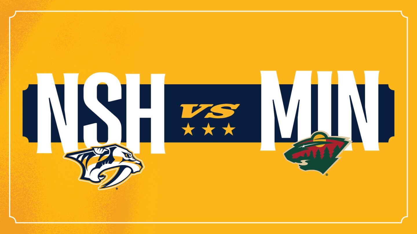 Nashville Predators vs. Minnesota Wild