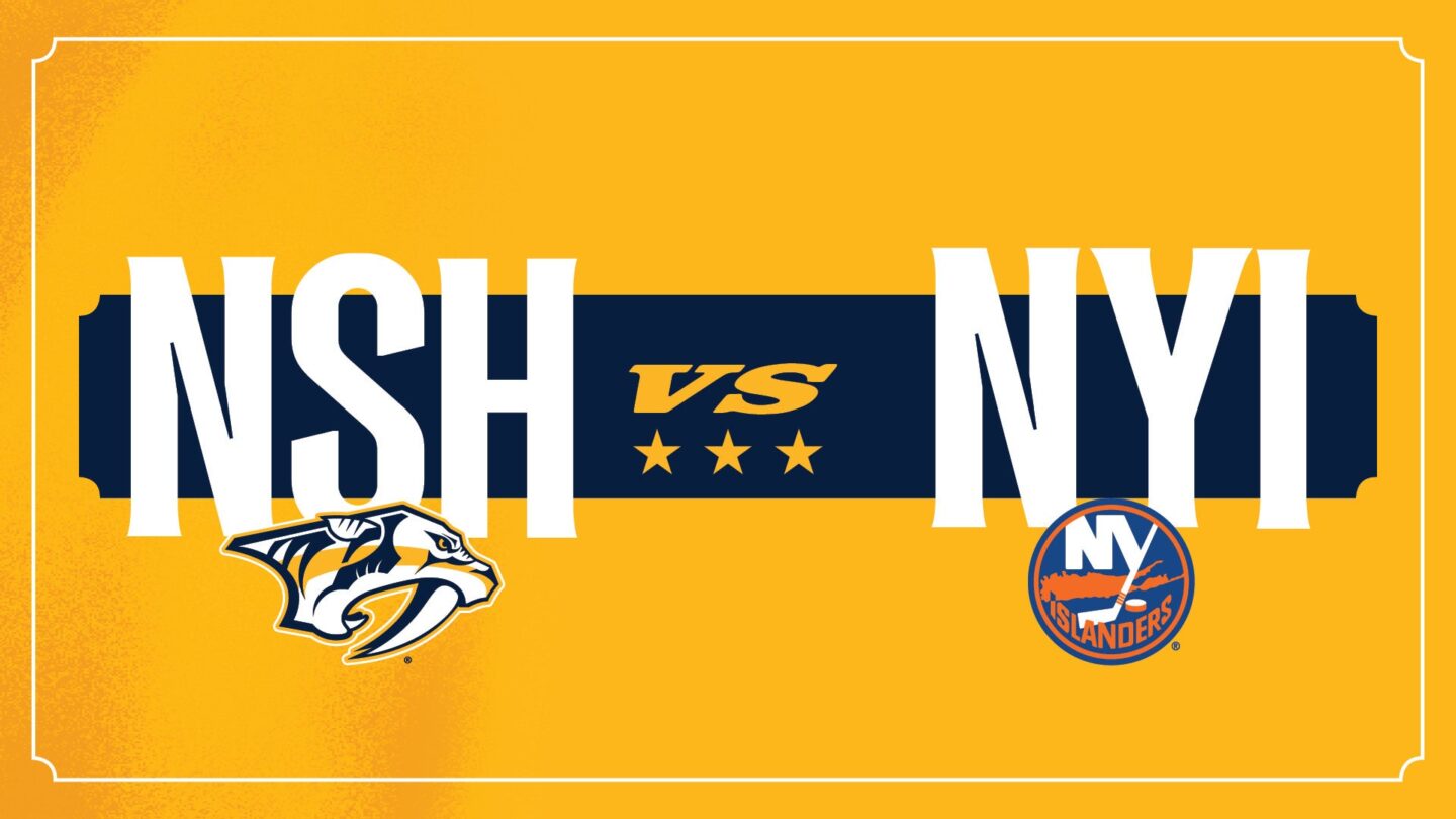 Nashville Predators vs. New York Islanders