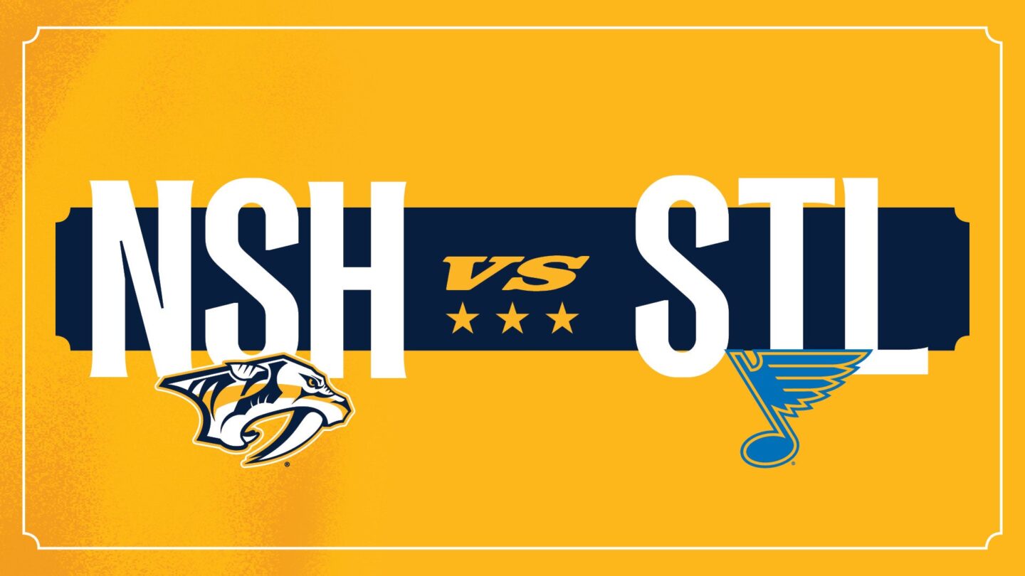 Nashville Predators vs. St. Louis Blues