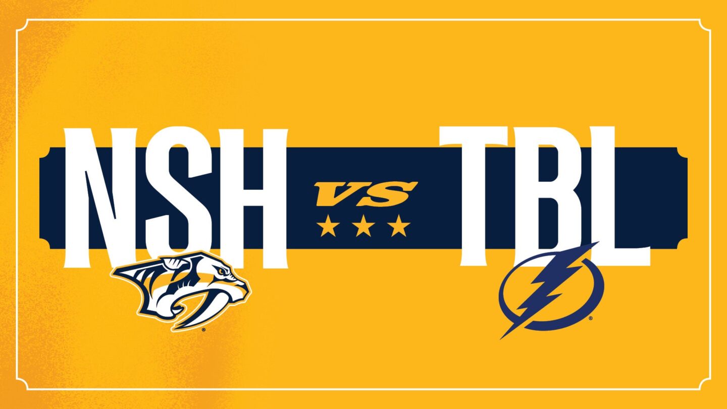 Nashville Predators vs. Tampa Bay Lightning