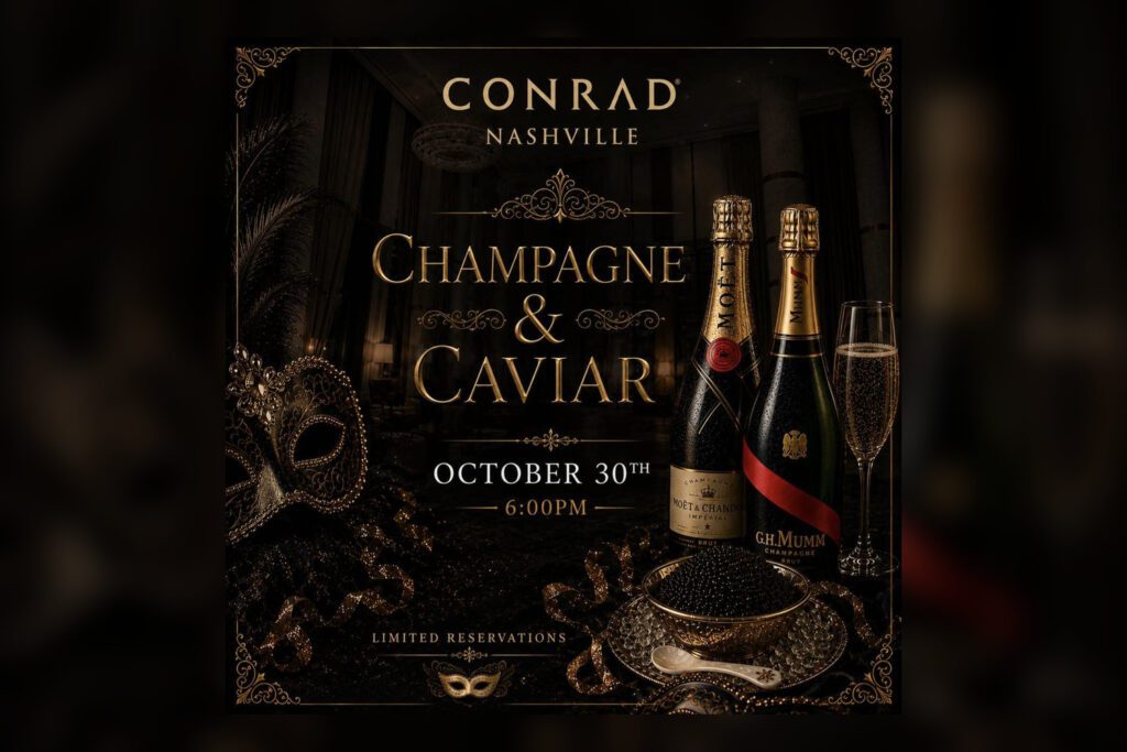 Champagne and Caviar Masquerade