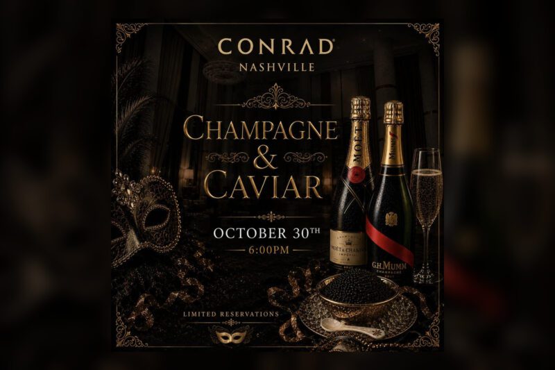 Champagne and Caviar Masquerade