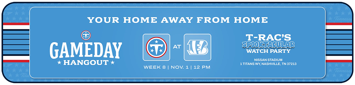 Titans Game Day Hangout