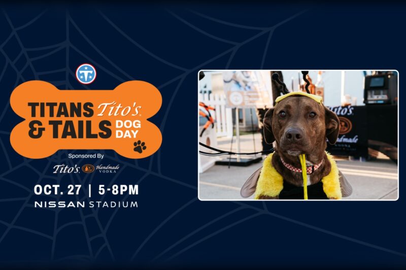 Titans, Tito's, and Tails Dog Day 2026 at Nissan Stadium